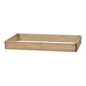 Greena Rectangular Raised Bed 15 cm High, 60 x 120cm