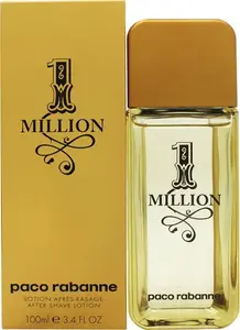 Paco Rabanne 1 Million Aftershave Splash 100Ml Online Fragrance Shop Paco Rabanne Aftershave For Men