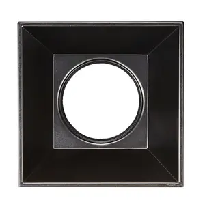 Nordlux Ethan Kitchen Dining Hallway 4-Spot Surface Downlight Square Ceiling Light in Black