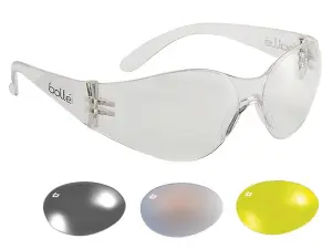 Bolle BANCI Bandido Spectacles Clear Pc Frame And Anti-Scratch Anti-Fog Lens