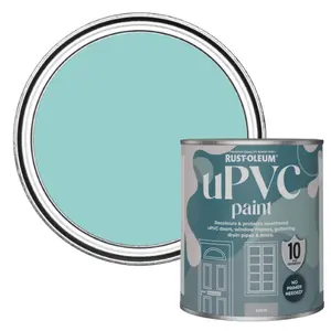 Rust-Oleum Teal Satin UPVC Paint 750ml