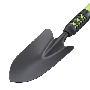 Extendable Trowel - Long Handled Telescopic Garden Digging Tool - Head Measures 13.3cm Long & Handle 67-95cm