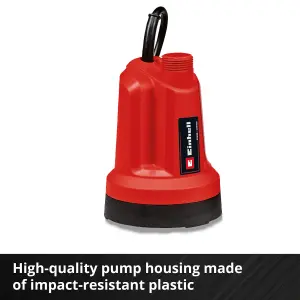 Einhell Cordless Clear Water Pump 18V 4500L/h Up To 4 Metres Depth Power X-Change GE-SP 18 LL Li Solo - Body Only