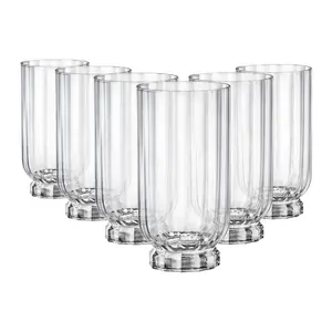 Florian Highball Glasses - 430ml (Set of 6)