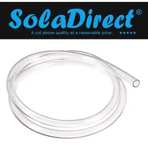 50 m / 164 ft of 4 mm ID PVC Tube Clear Plastic Hose Pipe - Food Grade - Fish Pond Car Aquariums Air