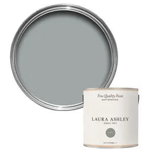 Laura Ashley Slate Matt Emulsion paint, 2.5L