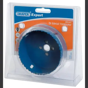 Draper HSS Bi-metal Holesaw Blade, 89mm 41090