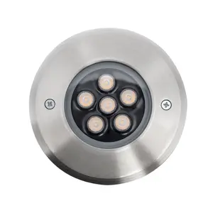 Luminosa Incasso LED Outdoor Recessed Ground Light Stainless steel, Warm-White 3000K, IP65-IP67