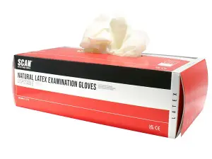 Premium XL Latex Gloves - 100 Count for Superior Hand Protection