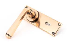 From The Anvil Polished Bronze Avon Lever Lock Set