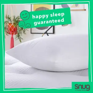 Snug Breathable Bamboo Medium Hypoallergenic Pillow