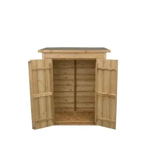 Forest Garden 600L Shiplap Apex Garden storage 1320mm 1080mm