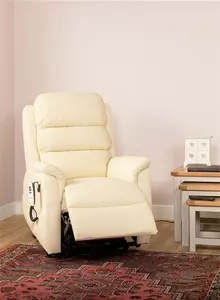 Careco, Bergen Petite Riser Recliner – Compact Size, Dual Motor Lift, Perfect For Smaller Spaces