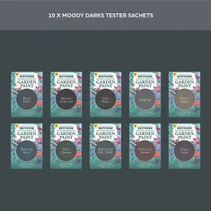 Rust-Oleum Bold & Black Matt Garden Paint Tester Samples - 10ml