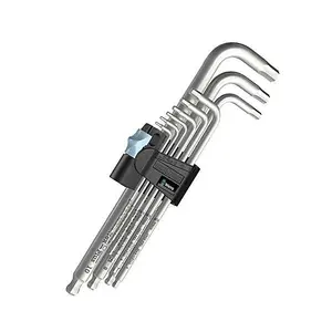 Wera 022720 Stainless Hex-Plus 9 Piece High Torque Key Set