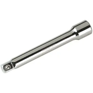 150mm Forged Steel Extension Bar with Spring-Ball Socket Retainer for 1/2" Drive