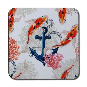 Square 6 Piece Coaster Set (Set of 6)