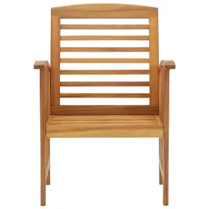 Berkfield Garden Chairs 2 pcs Solid Acacia Wood