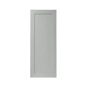 GoodHome Alpinia Matt grey wood effect Shaker Larder Cabinet door (W)500mm (H)1287mm (T)18mm