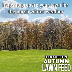 Pro-Kleen Autumn Lawn Feed Fertiliser - Encourages Grass Green Up & Prevents Lawn Disease - Covers up to 400m2 10kg