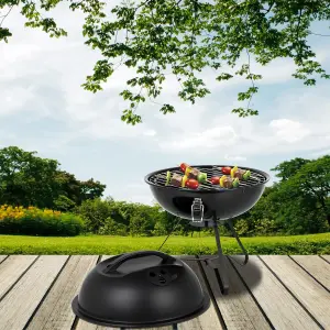 Bubble Black Charcoal BBQ