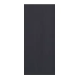 Alpinia Matt midnight navy wood effect Standard End panel (H)720mm (W)320mm