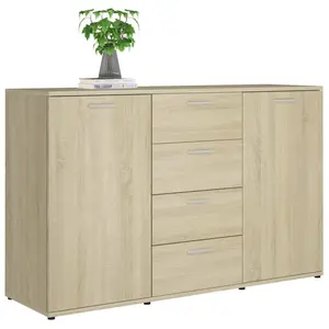 Andile 35.5Cm Wide 4 Drawer Sideboard Sonoma Oak