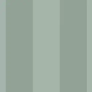 Laura Ashley Patterned Sage Green Stripe Pearlescent effect Smooth Wallpaper Sample