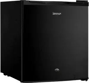 Igenix IG3711BL Counter Top Fridge with Lock, 47 Litre, Reversible Door, Black