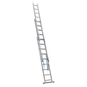 Sealey Aluminium Extension Combination Ladder 3x9 EN 131 ACL3