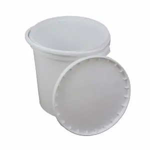 15 Litre Plastic Bucket with Tamper Evident Lid