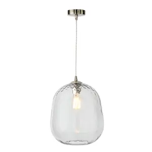 Litecraft Visconte Minori Nickel Ceiling Pendant