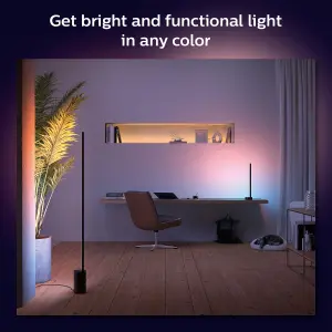 Philips Hue Signe Gradient White and Colour Ambiance Table Lamp Black