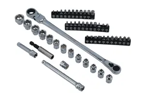 Laser Tools 8802 52pc Low Profile Bit & Socket Set