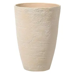 Plant Pot 43 x 43 x 60 cm Beige CAMIA