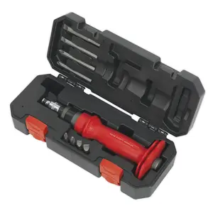 Sealey Heavy Duty Impact Driver Set With Protection Grip 10 Pieces AK2084