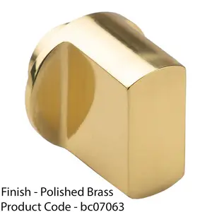 Polished Brass Standard Cylinder Thumbturn Adapter - Twist Turn