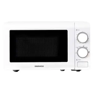 Daewoo Microwave 800W 20 Litre With Defrost Energy Efficient Cooking White