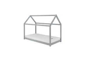 Birlea House Single Bed Frame In Grey