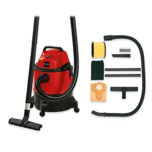 Einhell Wet And Dry Vacuum Cleaner 25L Capacity 1400W With Blowing TE-VC 1825 Corded Electric Red