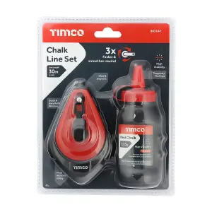 Timco - Chalk Line Set (Size 30 x 115g - 1 Each)