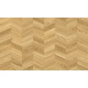 Camde Herringbone Oak Beige Brown Modern Wood Effect 8mm Thick Laminate Flooring For Home (All Rooms) 2.162 m²Per Pack