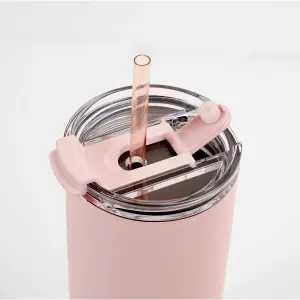 Aqualina Stainless Steel Insulated Tumbler 600ml Pink