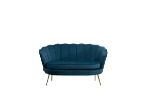 Birlea Ariel 2 Seater Sofa Blue