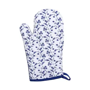 Maison by Premier Blue Rose Single Oven Glove