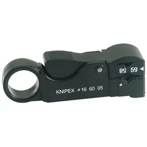 Draper Knipex 16 60 05SB Adjustable Co-Axial Stripping Tool, 105mm 64953