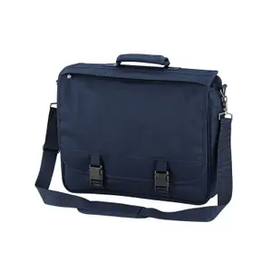 Quadra Portfolio Briefcase French Navy (One Size)