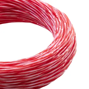 15m of strimmer/trimmer line,red/white twist line gives you more cutting edge for cleaner and quicker cut (2.0mm)