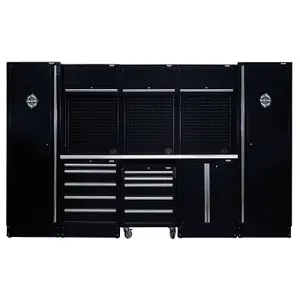 BUNKER Modular Storage Combo with Stainless Steel Worktop (16 Piece) 04402