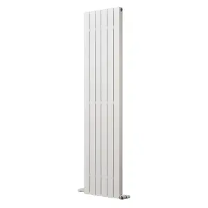 Ximax Vertirad Deluxe HWX180060W White Horizontal or vertical Designer 4108BTU Radiator, (W)595mm x (H)1800mm